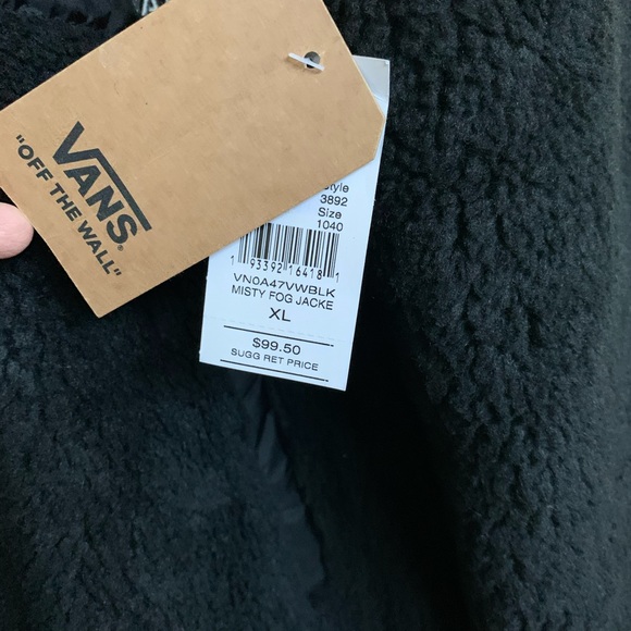 VANS NWT Sherpa Bomber Jacket - Picture 9 of 9